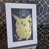 Pikachu Cupcake Original, One-of-a-kind Artwork