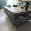 Handmade, quality, unique Euro pallet coffee table - Image 9