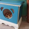 Repurposed bedside drawers cabinet pet bed - Image 2