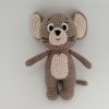 Handmade crocheted toy Little mouse Jerry