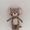 Handmade crocheted toy Little mouse Jerry - Image 3