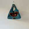 Handmade African Wax Print Tote Bag - Vibrant & Bold Statement Piece - Unique, Handcrafted and Stylish - Bold & Beautiful African Print Tote - Everyday Chic Tote Bag - Image 3