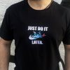 Stitch Nike, Just do it Later