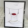Framed Pebble Picture "She..." - Image 6