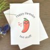 Birthday Card Hot Stuff