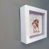 Wet Dog: Framed Watercolour Painting - Image 4