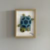 Adorable Framed Felt Sea Turtle