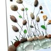 Seaglass and pebble art