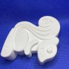Ceramic Gypsum Squirrel