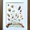 Seaglass and pebble art