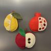 Playful Felt Fruit Magnets -3 variations