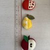 Playful Felt Fruit Magnets -3 variations