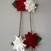 Elegant Felt Flower Garland - 2 available
