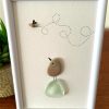 Seaglass and Pebble Art