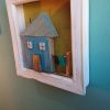 Framed old wood house art - Image 5
