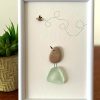 Seaglass and Pebble Art
