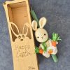 Farmer Bunny Easter Candle