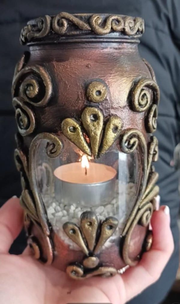 Handmade Candle Jar