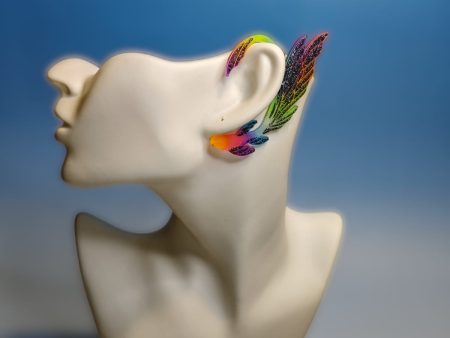 Fairy ear design on a mannequin