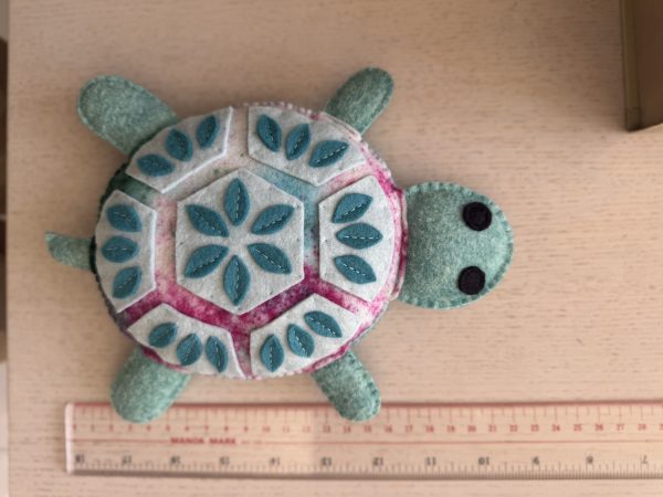 Adorable Felt Sea Turtle Plushie