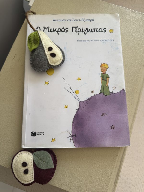 Felt Apple and Pear Bookmarks - 2 colours - Image 2
