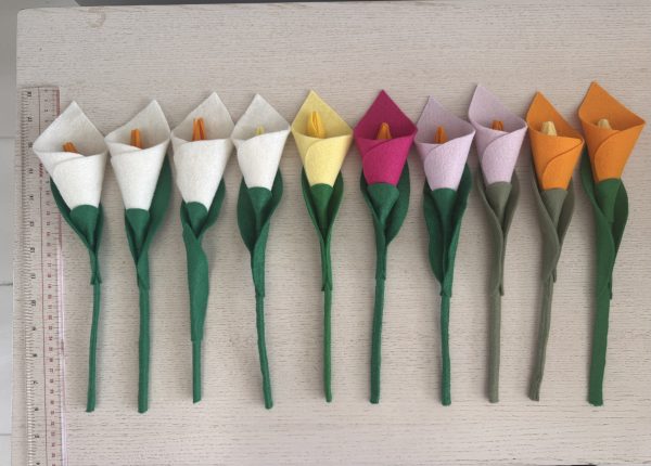 Spring Felt Flower Bouquet