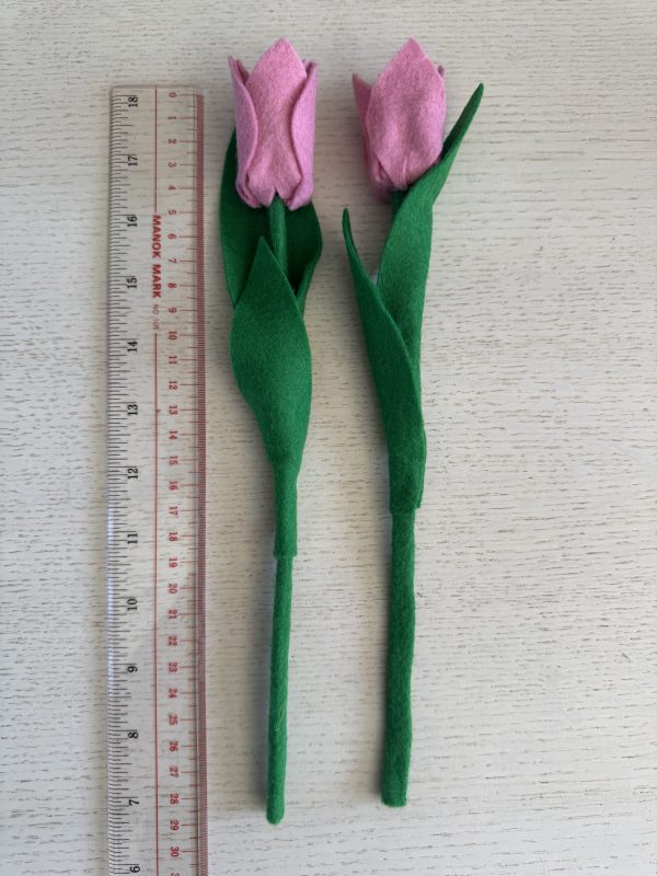 Handmade Felt Tulip -6 colours available - Image 13