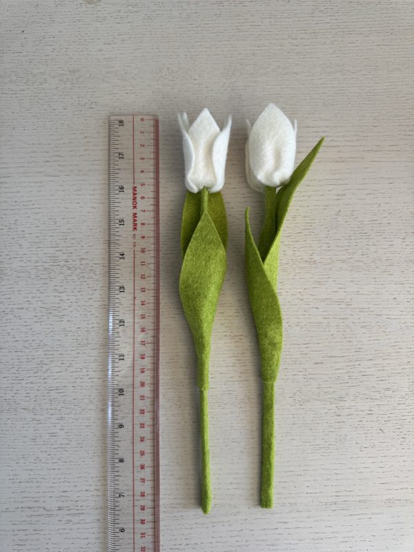 Handmade Felt Tulip -6 colours available - Image 11