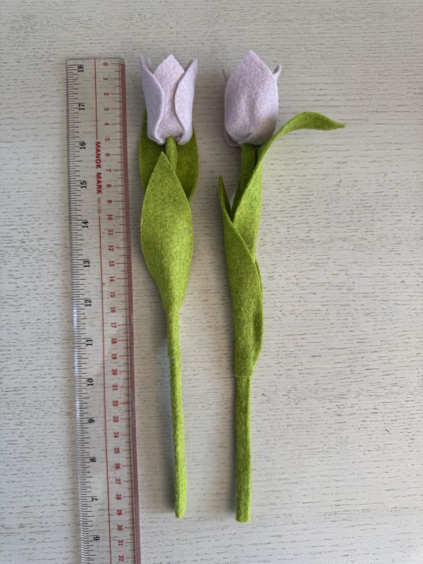 Handmade Felt Tulip -6 colours available - Image 10