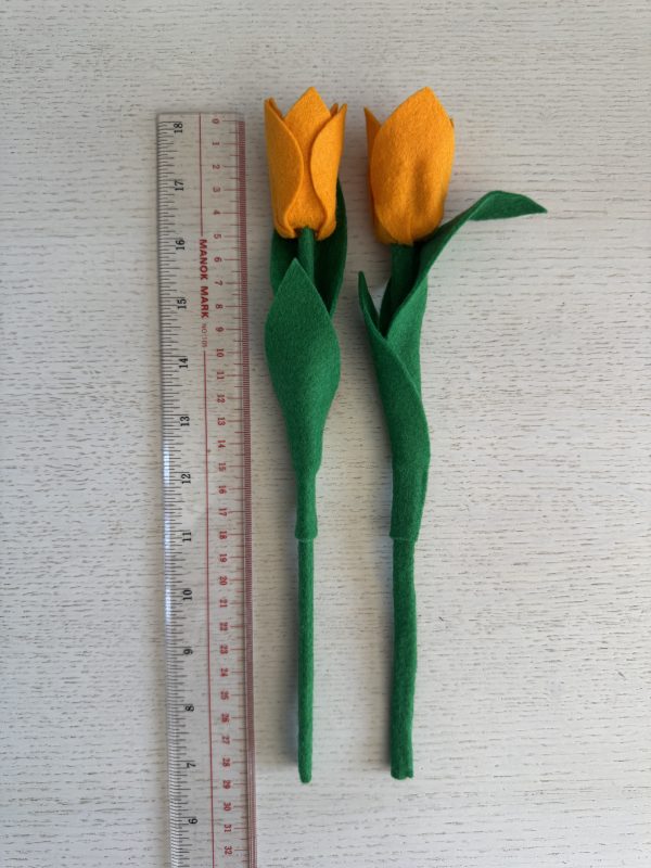 Handmade Felt Tulip -6 colours available - Image 12