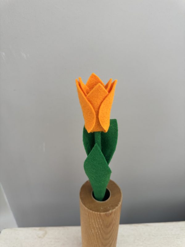 Handmade Felt Tulip -6 colours available - Image 6