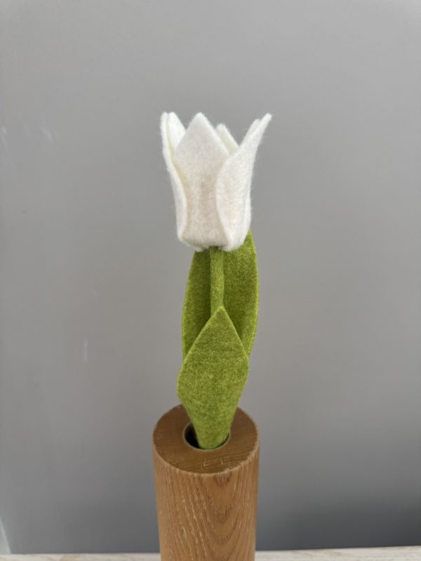 Handmade Felt Tulip -6 colours available - Image 5