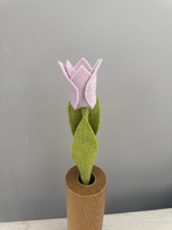Handmade Felt Tulip -6 colours available - Image 4