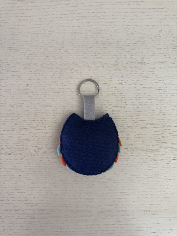 Cute Felt owl key ring - Image 3